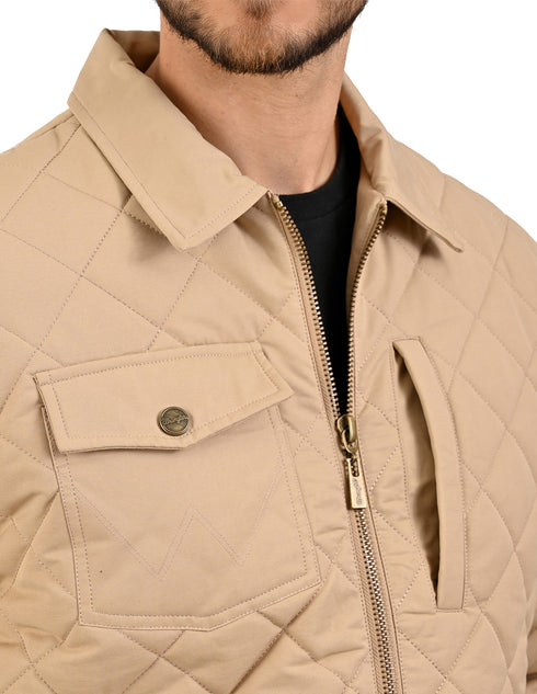 Chamarra WRANGLER para caballero en color Beige.